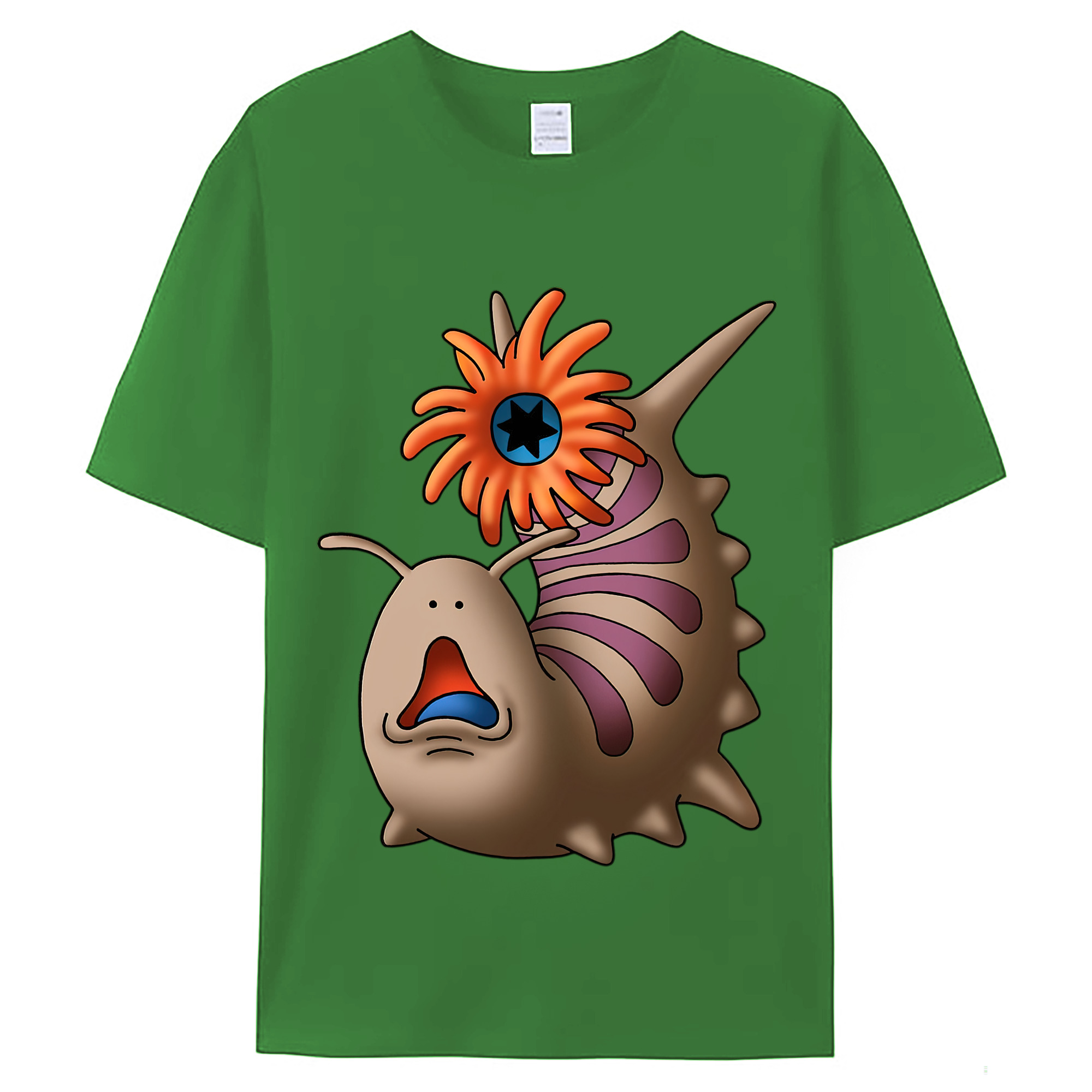（画像用） ドラゴンクエスト Doragon Kuesuto Dragon Quest レディースカジュアルプリントTシャツ（綿100％）